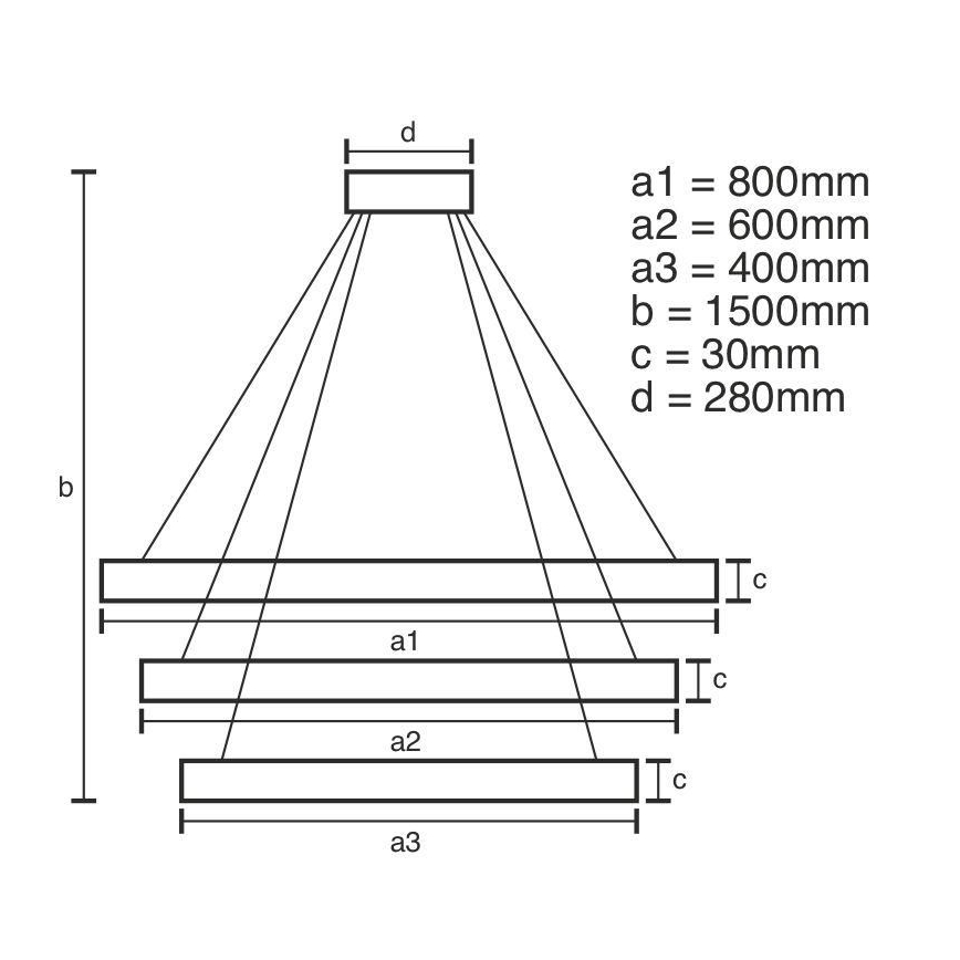LED Zatemnitveni kristalni lestenec na vrvici LED/210W/230V 3000-6500K srebrna + Daljinski upravljalnik