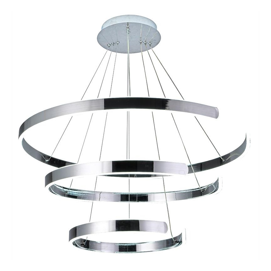 LED Zatemnitveni lestenec na vrvici LED/220W/230V 3000-6500K + Daljinski upravljalnik
