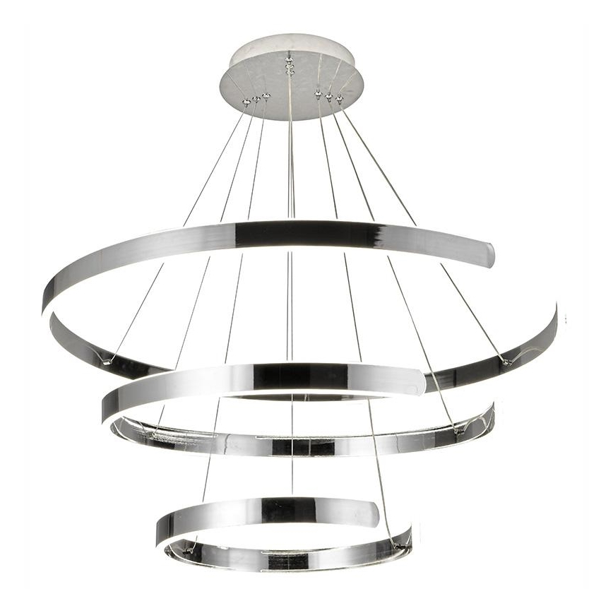 LED Zatemnitveni lestenec na vrvici LED/220W/230V 3000-6500K + Daljinski upravljalnik