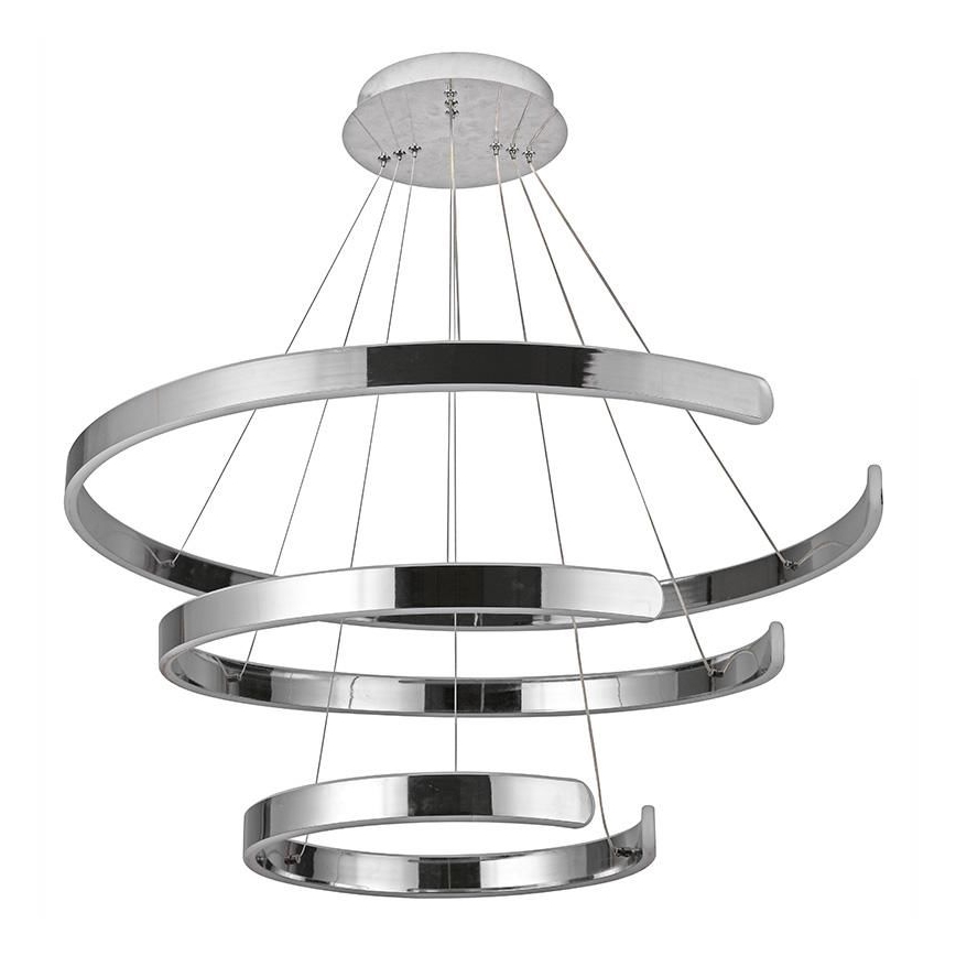 LED Zatemnitveni lestenec na vrvici LED/220W/230V 3000-6500K + Daljinski upravljalnik