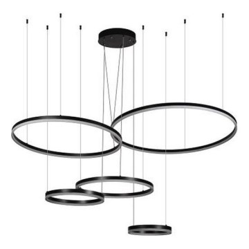 LED Zatemnitveni lestenec na vrvici LED/220W/230V 3000-6500K + Daljinski upravljalnik