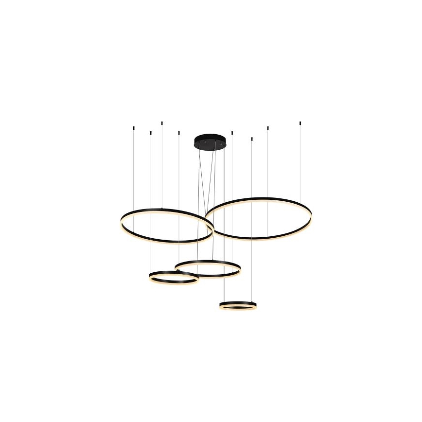 LED Zatemnitveni lestenec na vrvici LED/220W/230V 3000-6500K + Daljinski upravljalnik