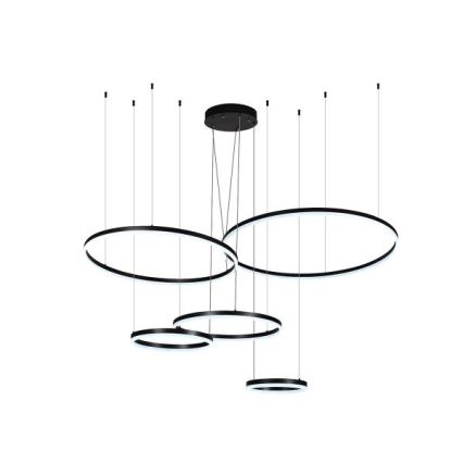 LED Zatemnitveni lestenec na vrvici LED/220W/230V 3000-6500K + Daljinski upravljalnik