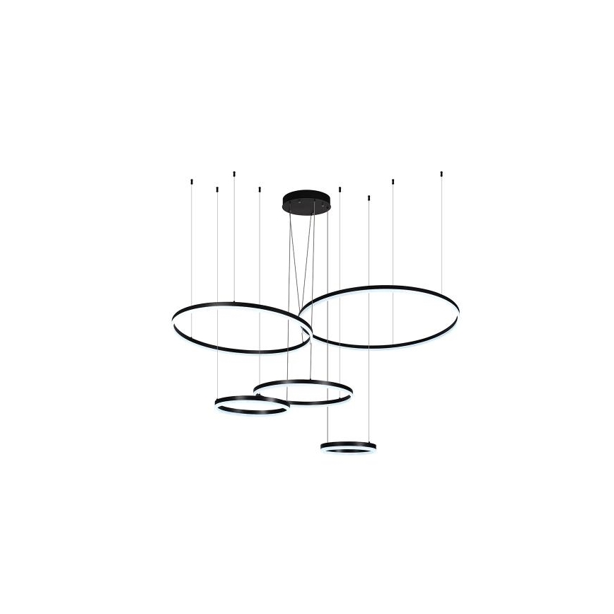 LED Zatemnitveni lestenec na vrvici LED/220W/230V 3000-6500K + Daljinski upravljalnik