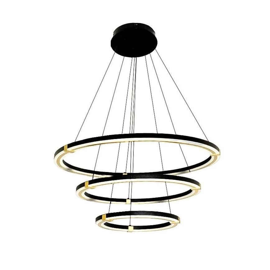 LED Zatemnitveni lestenec na vrvici LED/235W/230V 3000-6500K + Daljinski upravljalnik