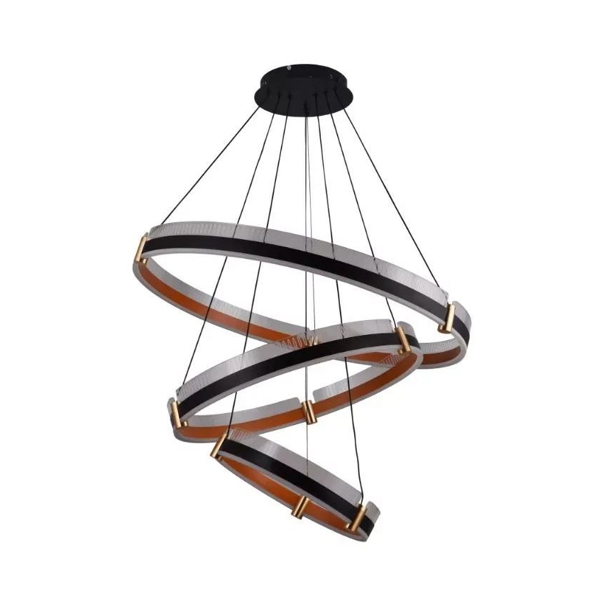 LED Zatemnitveni lestenec na vrvici LED/240W/230V 3000-6500K + Daljinski upravljalnik