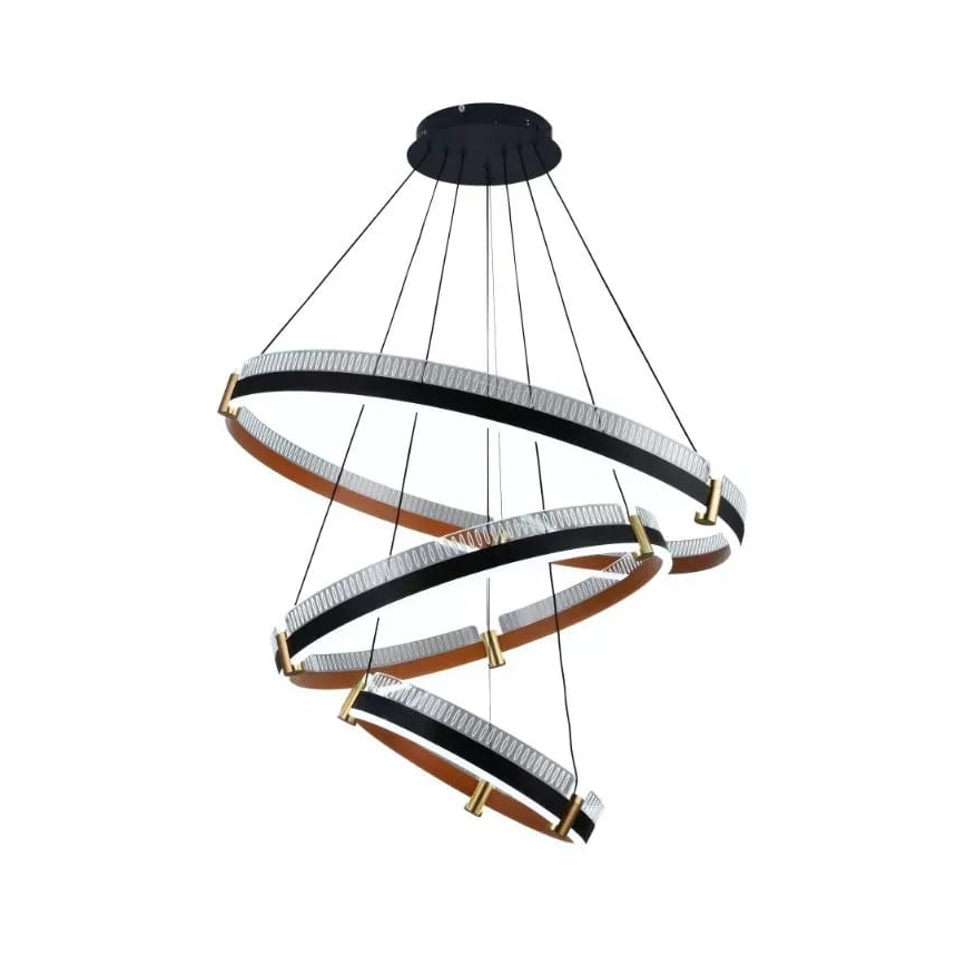 LED Zatemnitveni lestenec na vrvici LED/240W/230V 3000-6500K + Daljinski upravljalnik