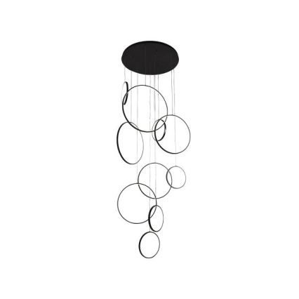 LED Zatemnitveni lestenec na vrvici LED/290W/230V 3000-6500K + Daljinski upravljalnik