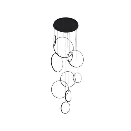 LED Zatemnitveni lestenec na vrvici LED/290W/230V 3000-6500K + Daljinski upravljalnik