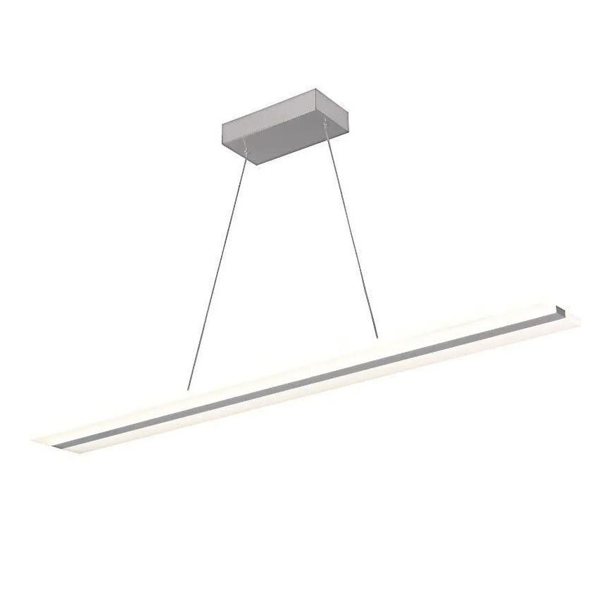 LED Zatemnitveni lestenec na vrvici LED/40W/230V 3000-6500K bela + Daljinski upravljalnik