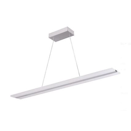 LED Zatemnitveni lestenec na vrvici LED/40W/230V 3000-6500K bela + Daljinski upravljalnik