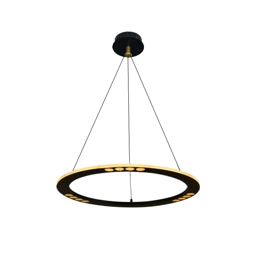 LED Zatemnitveni lestenec na vrvici LED/40W/230V 3000-6500K + Daljinski upravljalnik