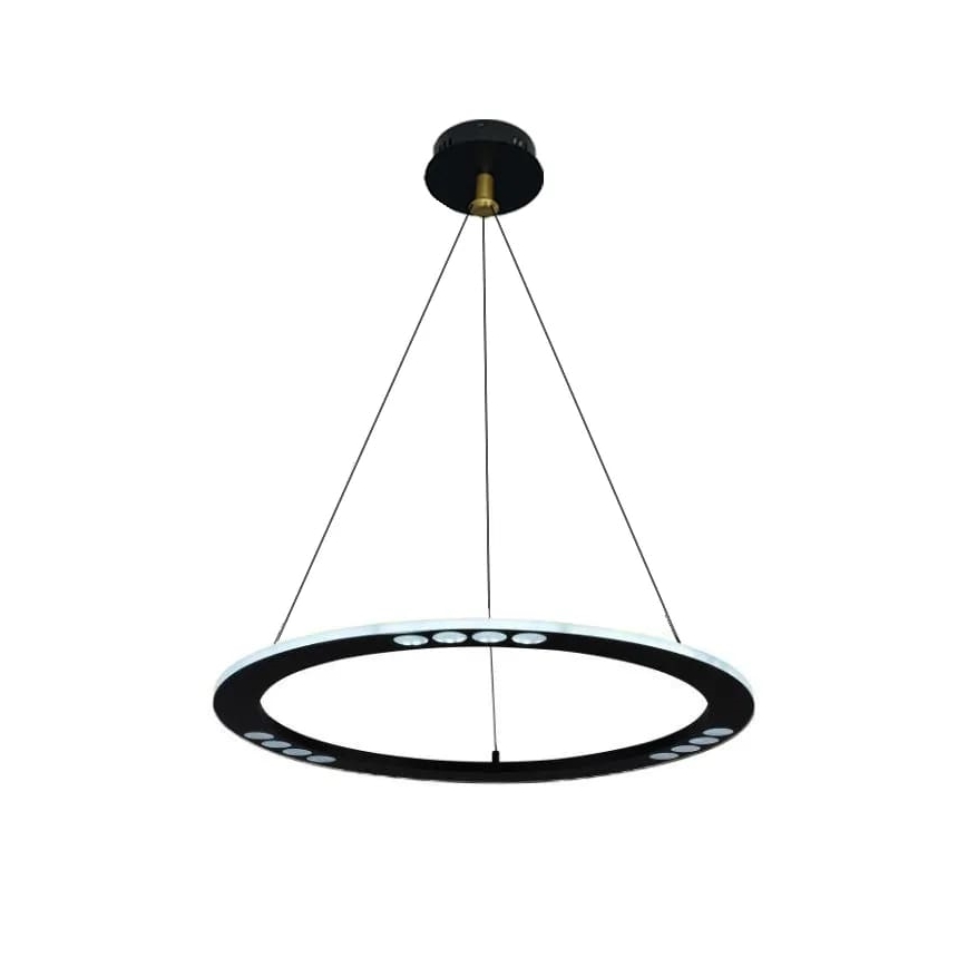 LED Zatemnitveni lestenec na vrvici LED/40W/230V 3000-6500K + Daljinski upravljalnik