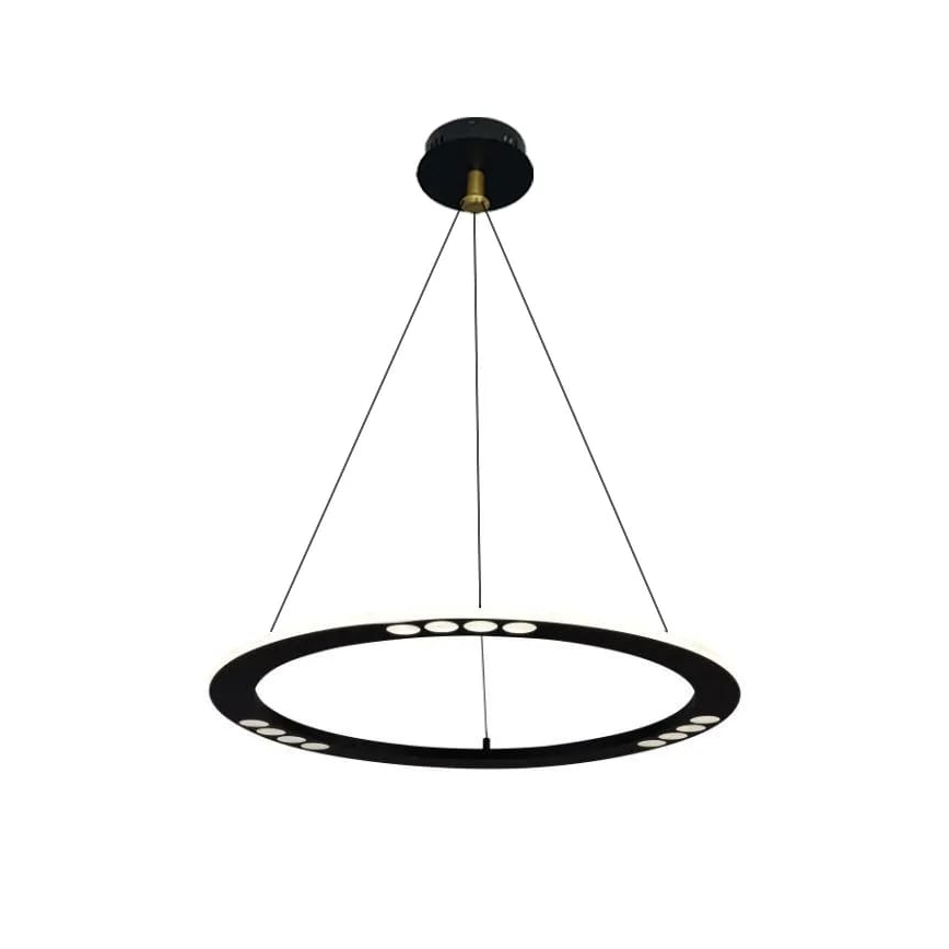 LED Zatemnitveni lestenec na vrvici LED/40W/230V 3000-6500K + Daljinski upravljalnik