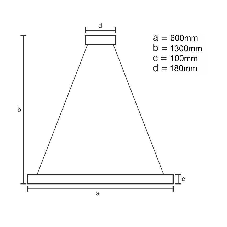 LED Zatemnitven kristal lestenec na vrvici LED/40W/230V 3000-6500K sijajni krom + Daljinski upravljalnik