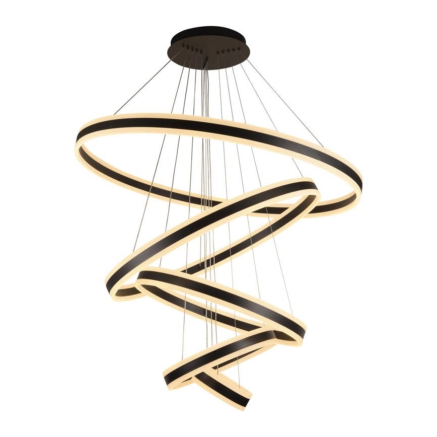 LED Zatemnitveni lestenec na vrvici LED/420W/230V 3000-6500K + Daljinski upravljalnik