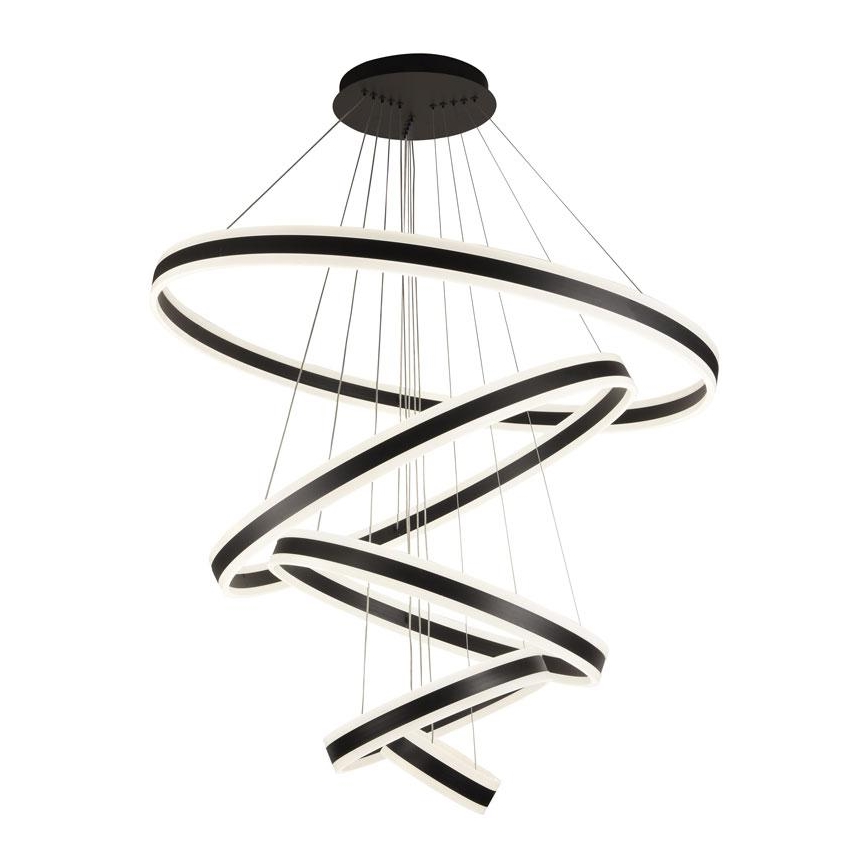 LED Zatemnitveni lestenec na vrvici LED/420W/230V 3000-6500K + Daljinski upravljalnik