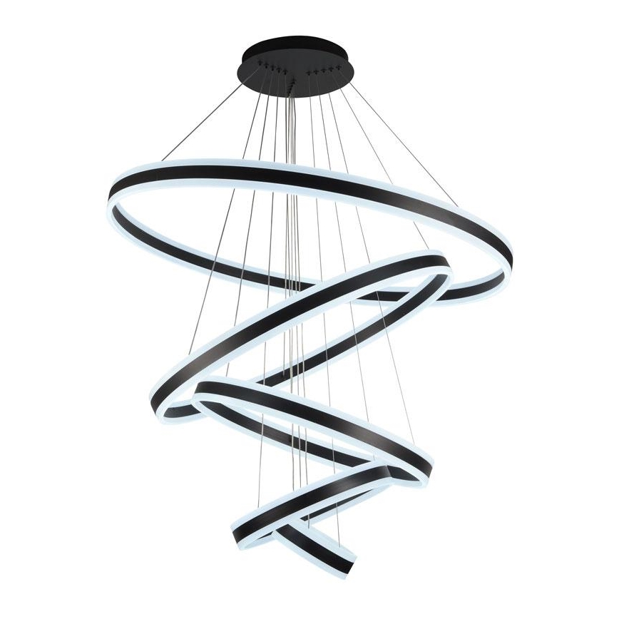 LED Zatemnitveni lestenec na vrvici LED/420W/230V 3000-6500K + Daljinski upravljalnik