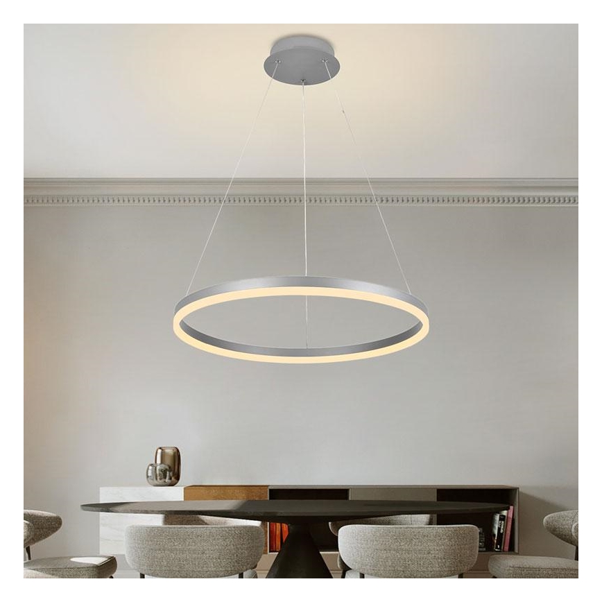 LED Zatemnitveni lestenec na vrvici LED/42W/230V 3000-6500K + Daljinski upravljalnik