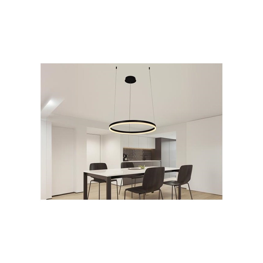 LED Zatemnitveni lestenec na vrvici LED/42W/230V 3000-6500K + Daljinski upravljalnik