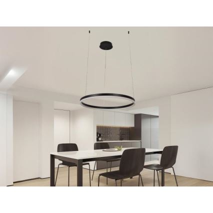 LED Zatemnitveni lestenec na vrvici LED/42W/230V 3000-6500K + Daljinski upravljalnik