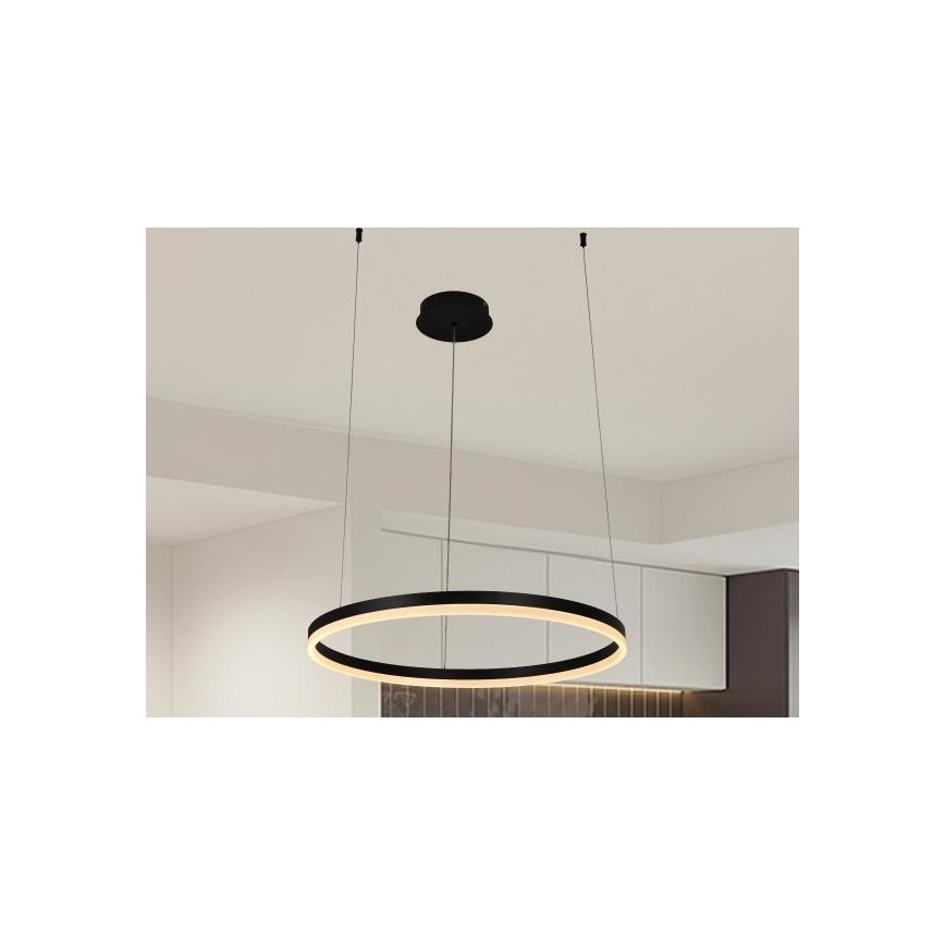 LED Zatemnitveni lestenec na vrvici LED/42W/230V 3000-6500K + Daljinski upravljalnik