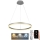 LED Zatemnitveni lestenec na vrvici LED/42W/230V 3000-6500K pr. 60 cm + Daljinski upravljalnik