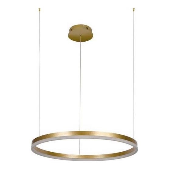 LED Zatemnitveni lestenec na vrvici LED/42W/230V 3000-6500K pr. 60 cm + Daljinski upravljalnik