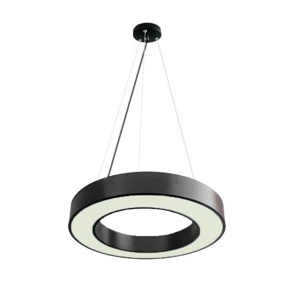 LED Zatemnitveni lestenec na vrvici LED/45W/230V 3000-6500K črna + Daljinski upravljalnik