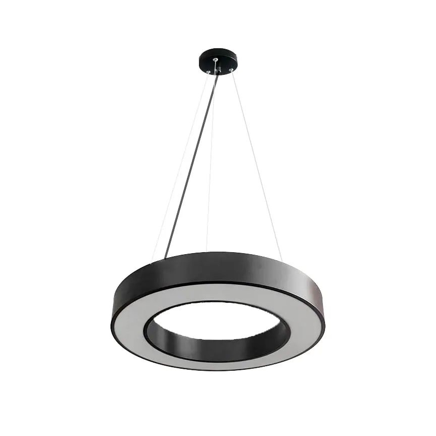 LED Zatemnitveni lestenec na vrvici LED/45W/230V 3000-6500K črna + Daljinski upravljalnik