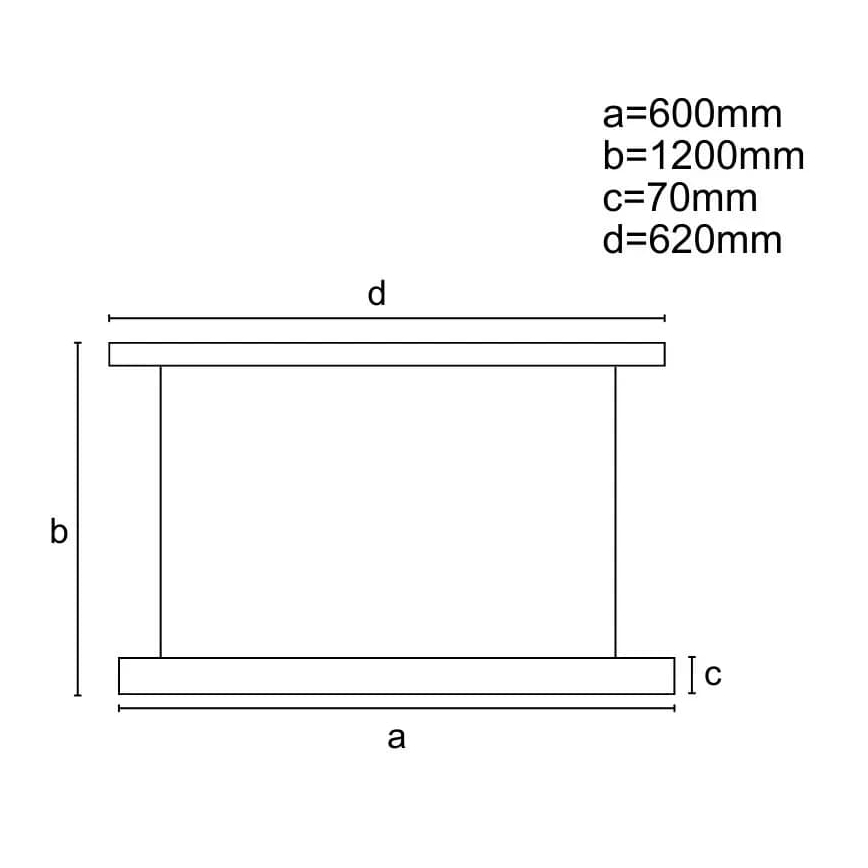 LED Zatemnitveni lestenec na vrvici LED/45W/230V 3000-6500K črna + Daljinski upravljalnik