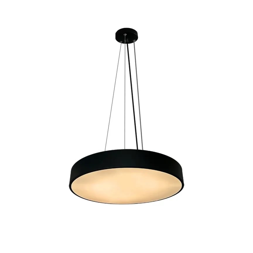 LED Zatemnitveni lestenec na vrvici LED/50W/230V 3000-6500K črna + Daljinski upravljalnik