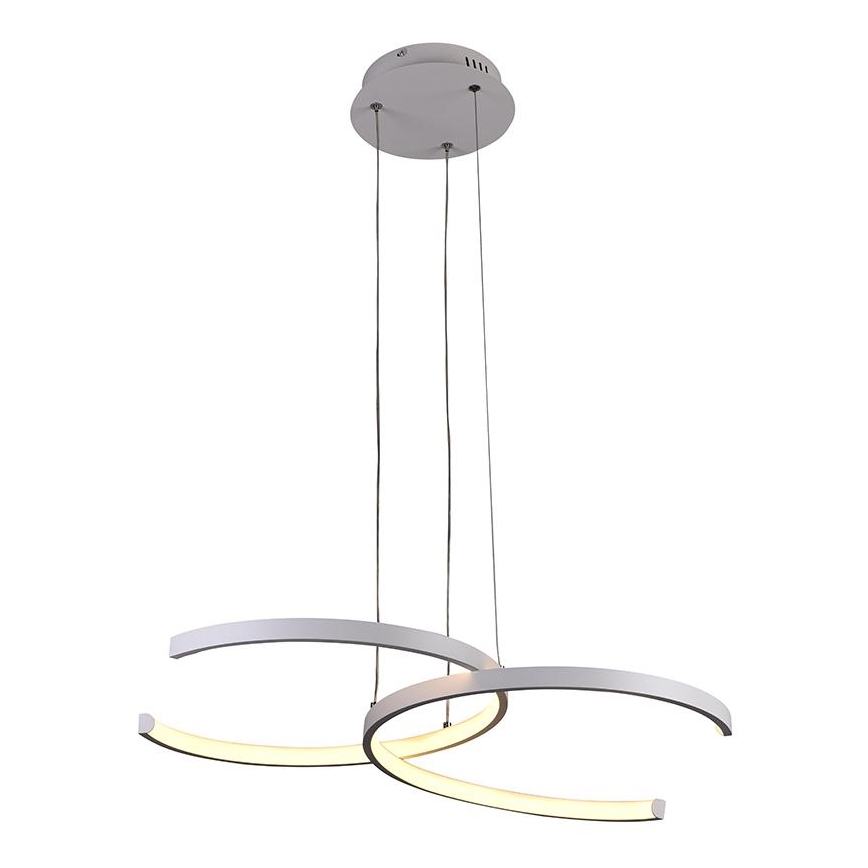 LED Zatemnitveni lestenec na vrvici LED/50W/230V 3000-6500K + Daljinski upravljalnik