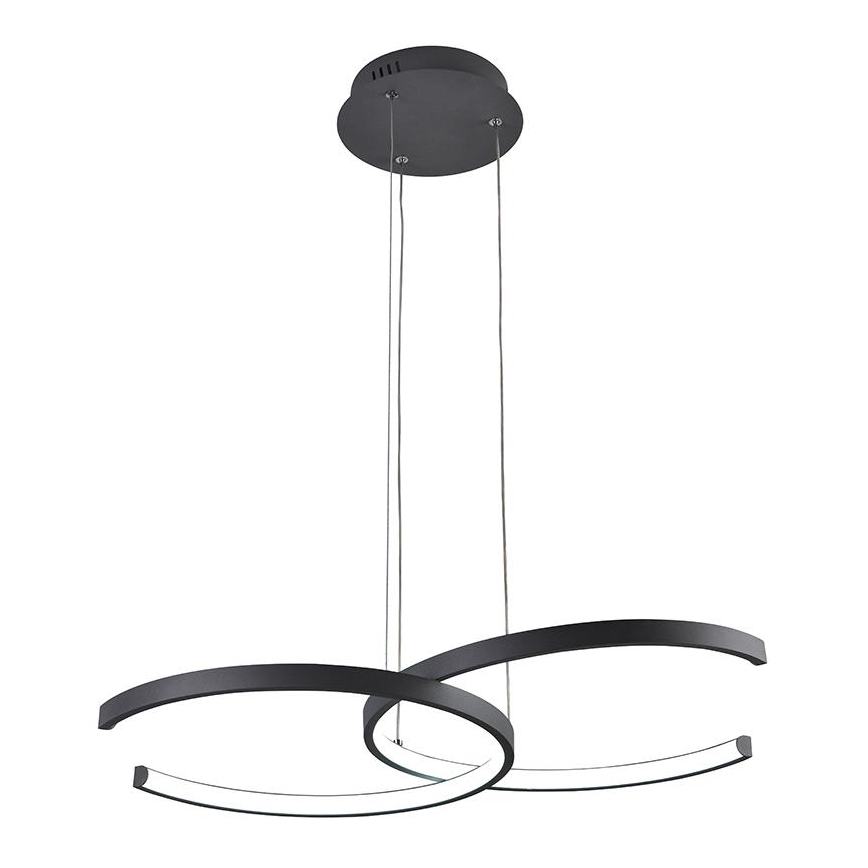 LED Zatemnitveni lestenec na vrvici LED/50W/230V 3000-6500K + Daljinski upravljalnik
