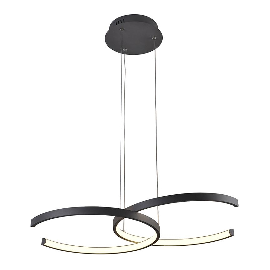 LED Zatemnitveni lestenec na vrvici LED/50W/230V 3000-6500K + Daljinski upravljalnik