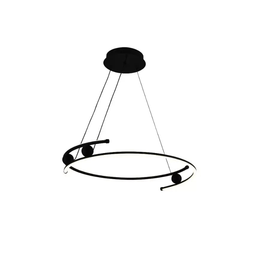 LED Zatemnitveni lestenec na vrvici LED/50W/230V 3000-6500K + Daljinski upravljalnik