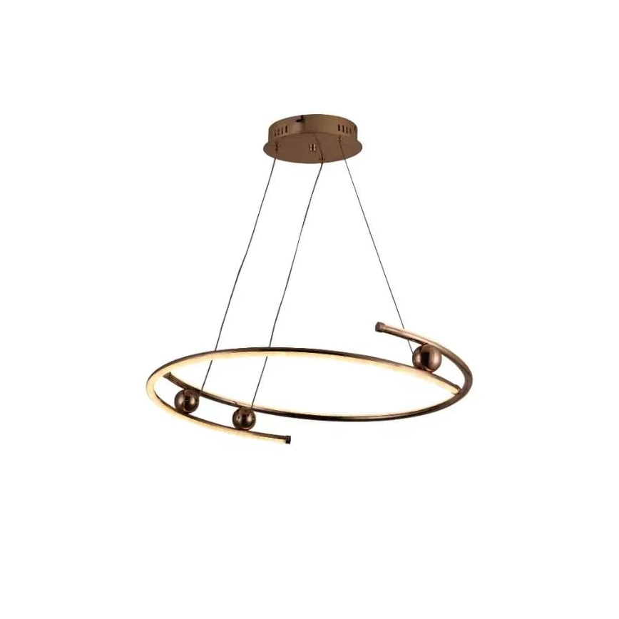LED Zatemnitveni lestenec na vrvici LED/50W/230V 3000-6500K + Daljinski upravljalnik