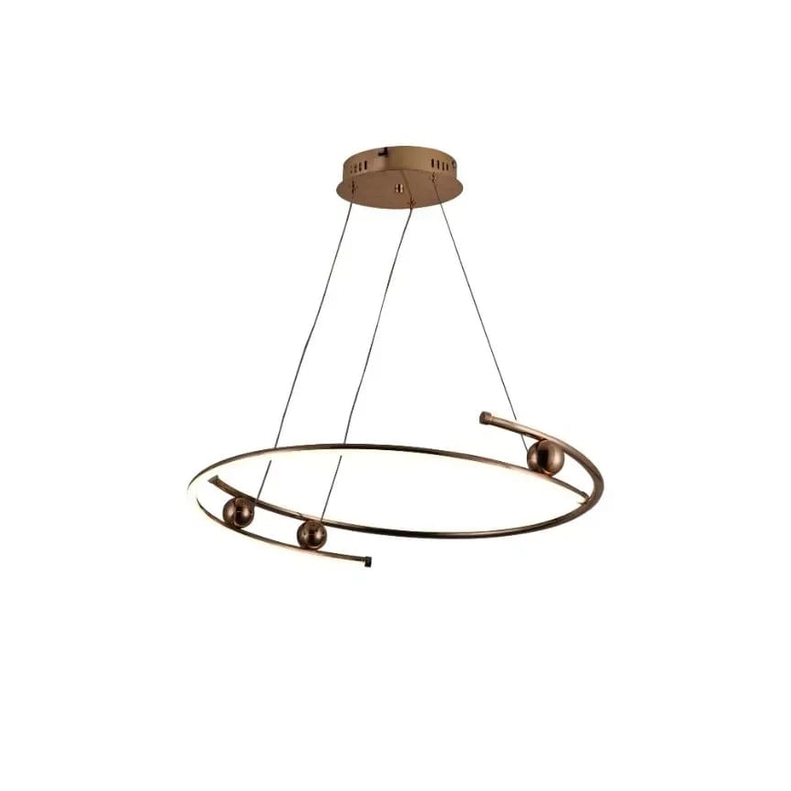 LED Zatemnitveni lestenec na vrvici LED/50W/230V 3000-6500K + Daljinski upravljalnik