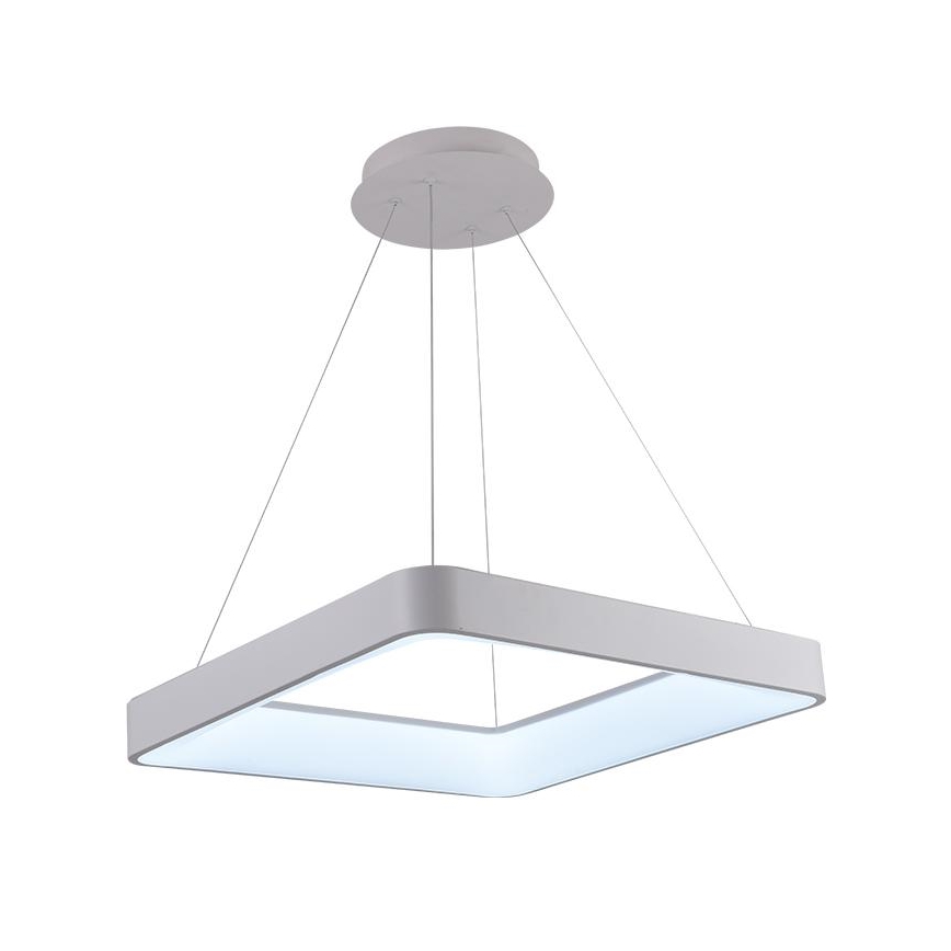 LED Zatemnitveni lestenec na vrvici LED/55W/230V 3000-6500K bela + Daljinski upravljalnik