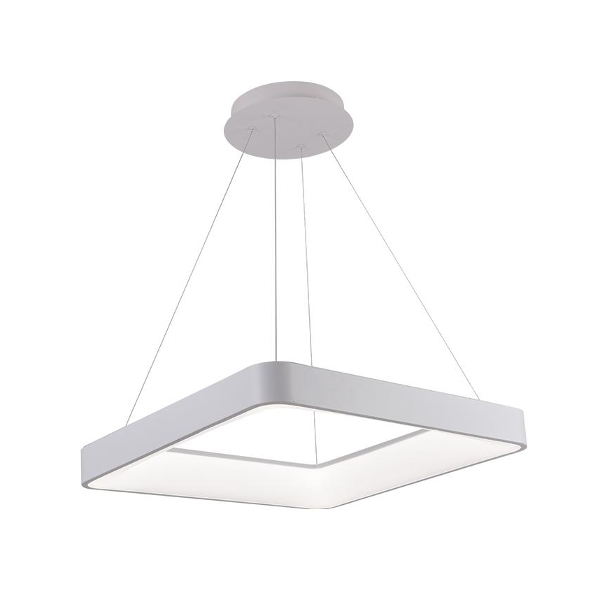 LED Zatemnitveni lestenec na vrvici LED/55W/230V 3000-6500K bela + Daljinski upravljalnik