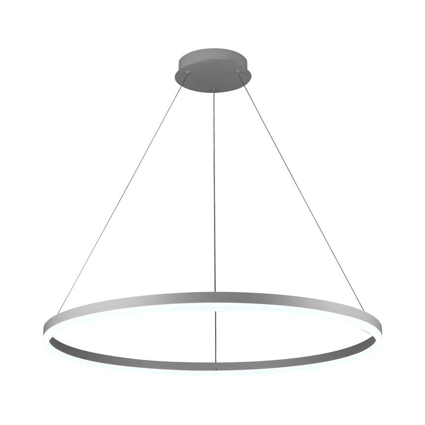 LED Zatemnitveni lestenec na vrvici LED/55W/230V 3000-6500K pr. 80 cm + Daljinski upravljalnik
