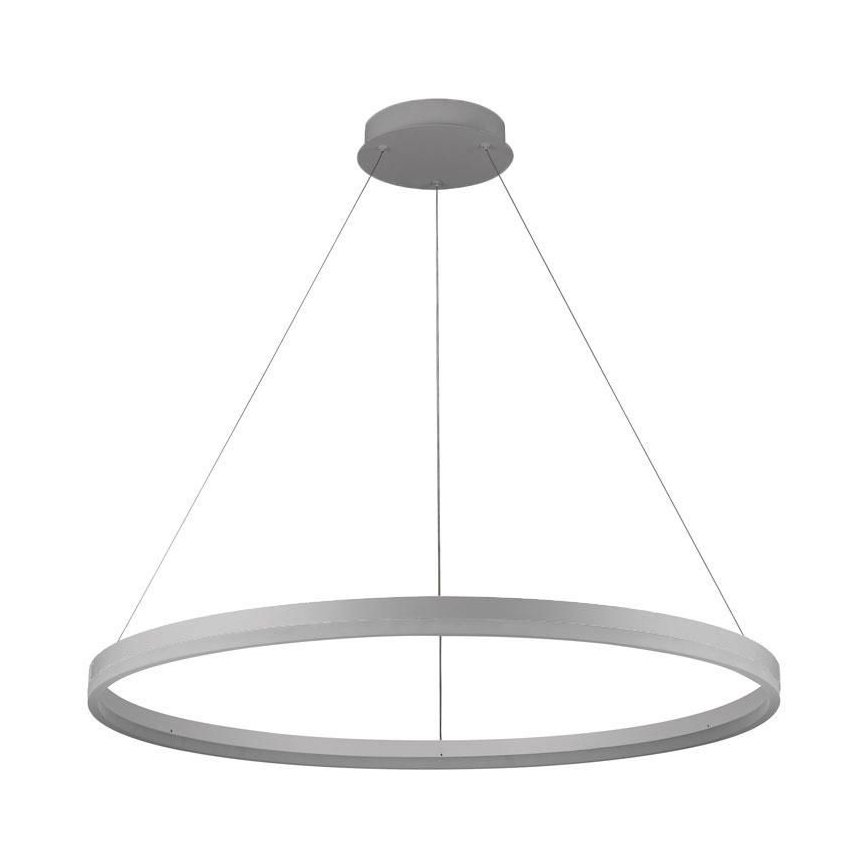 LED Zatemnitveni lestenec na vrvici LED/55W/230V 3000-6500K pr. 80 cm + Daljinski upravljalnik