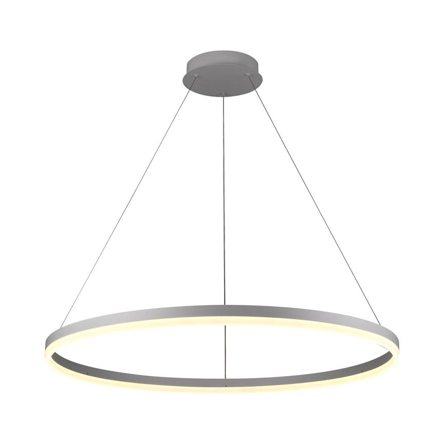 LED Zatemnitveni lestenec na vrvici LED/55W/230V 3000-6500K pr. 80 cm + Daljinski upravljalnik