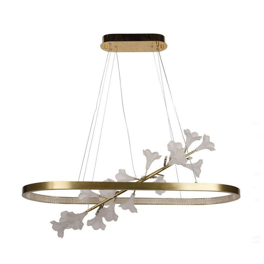 LED Zatemnitveni lestenec na vrvici LED/55W/230V 3000-6500K + Daljinski upravljalnik