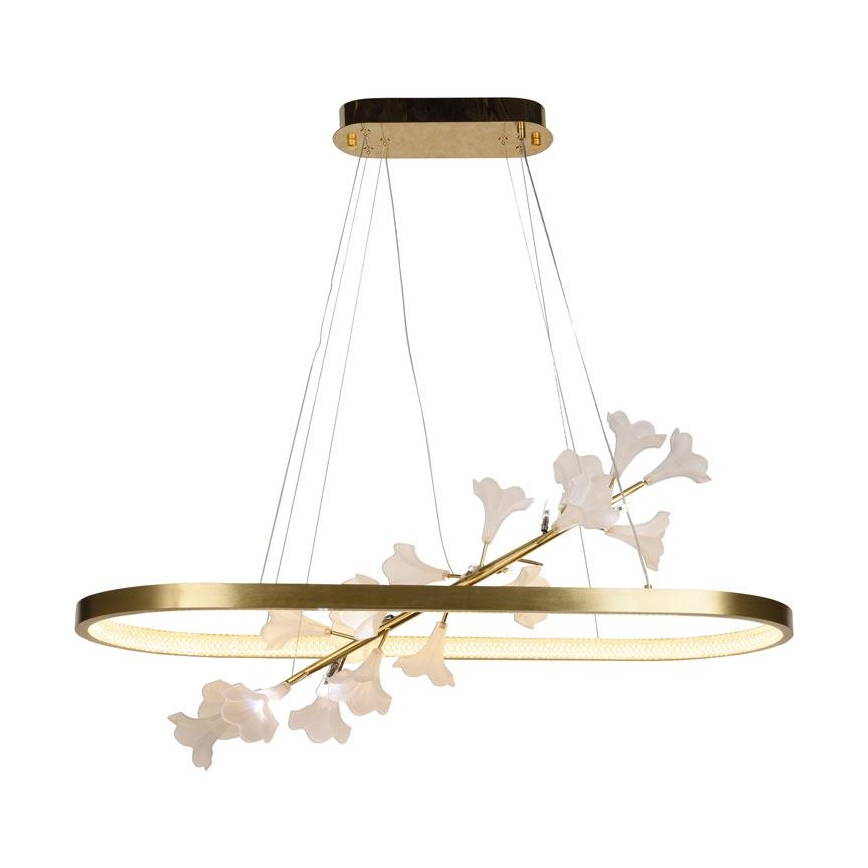 LED Zatemnitveni lestenec na vrvici LED/55W/230V 3000-6500K + Daljinski upravljalnik
