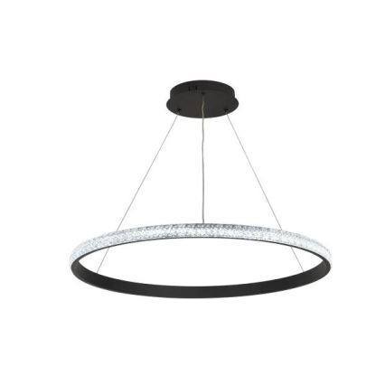 LED Zatemnitveni lestenec na vrvici LED/55W/230V 3000-6500K + Daljinski upravljalnik