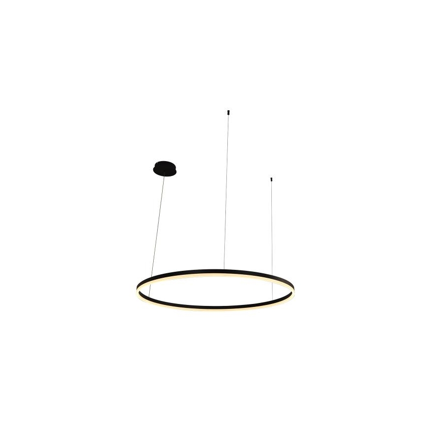 LED Zatemnitveni lestenec na vrvici LED/55W/230V 3000-6500K + Daljinski upravljalnik