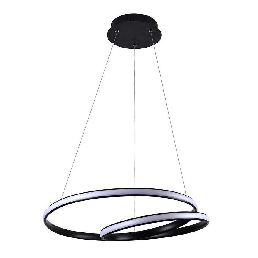 LED Zatemnitveni lestenec na vrvici LED/65W/230V 3000-6500K + Daljinski upravljalnik