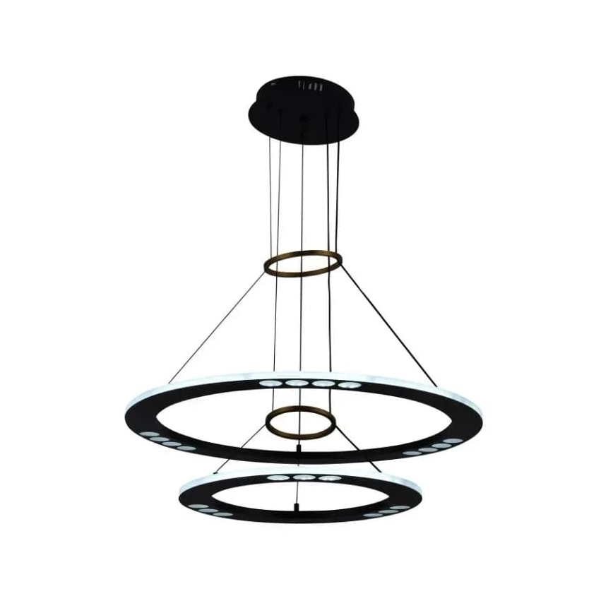 LED Zatemnitveni lestenec na vrvici LED/65W/230V 3000-6500K + Daljinski upravljalnik