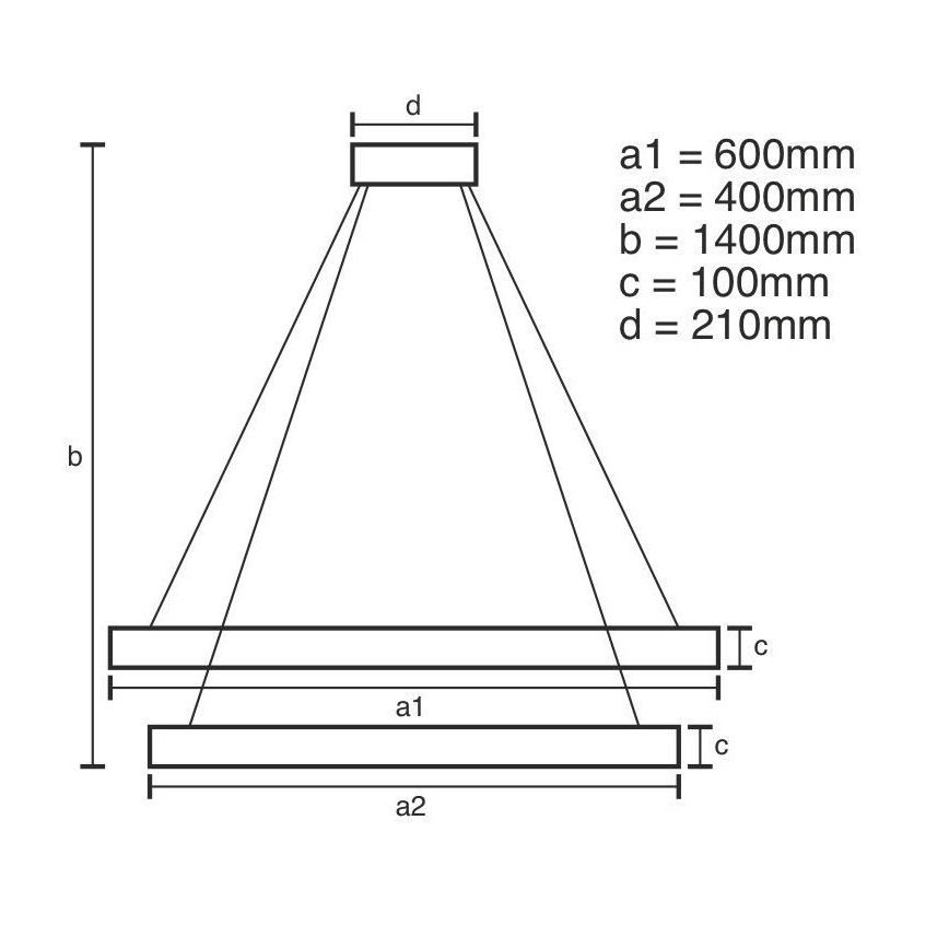 LED Zatemnitven kristal lestenec na vrvici LED/65W/230V 3000-6500K sijajni krom + Daljinski upravljalnik